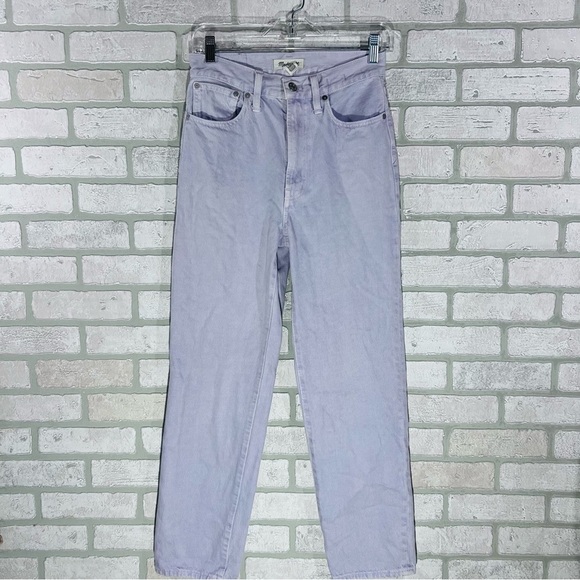 Madewell The Perfect Vintage Straight Jean in Distant Lavender Size 25 - Picture 5 of 12